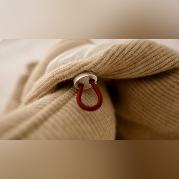 Brunello Cucinelli Cashmere Knit Down Jacket with detachable hood - Picture 5 of 11